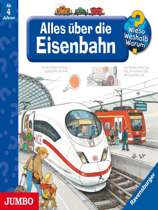 Title details for Alles über die Eisenbahn [Wieso? Weshalb? Warum? Folge 8] by Wolfgang Metzger - Available